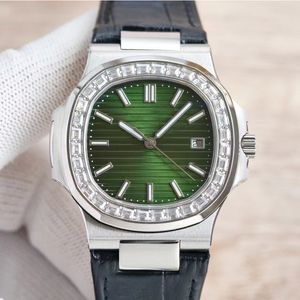 Luxury designer watch mens watch movement Stainless Steel Diamond Lady Waterproof Luminous Wristwatches High Quality Automatic 2813 Movement Watches With box