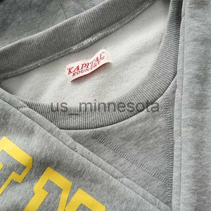 Erkek Hoodies Sweatshirts Hip Hop Kapital Kountry Hoodie Polar Erkekler Kadın Yüksek Kaliteli Eşarp Kapşonlu Allinon Külot Koyu Mavi Gri Sweatshirt J230818