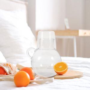 Dinnerware Sets Mouthwash Decanter Carafes Bedside Water Clear Bottles Glass Cup Nightstand Container Juice Containers Kettle