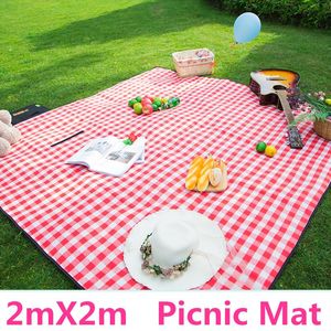 Mat Mata piknikowa 200*200 cm Camping Willi Moutreproof Outdoor Baby Climb Bild Cincet Joga 600D Oxford Pad