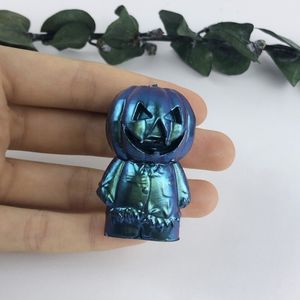 Oggetti decorativi Figurine versatili Halloween Silicone Stampo fai da te Scultura horror scultura epossidica perfetta per far cadere le decorazioni di zucca 230818