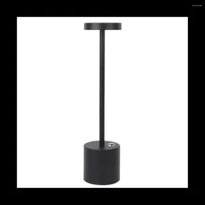 Lâmpadas de mesa Lâmpada nórdica Lâmpada LED BAR TOQUE EL CAFE Decoração USB Night Light Black