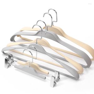 Hangers Coat Hanger Anti-Slip Traceless Wide Shoulder Bold Wall-Mounted Shelf Suit Household Large Men's Clothes