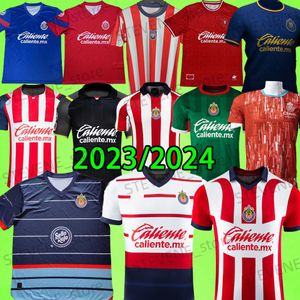 chivas soccer jerseys 3rd Guadalajara 200 year football shirt 22 23 24 liga mx kids kit women 200th Training uniform A.VEGA I.BRIZUELA D.RIOS R.ALVARADO