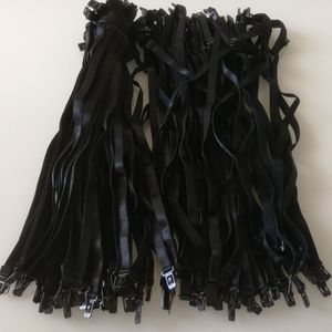 Boyun bağları 40pcs yetişkin çocuk kravat kemer tokası klipsli kayış aksesuarı DIY papyon ayarlanabilir streç ip maks.