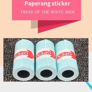 3pcs White 57x30mm Thermal Printing Paper Sticker For Phone Printer In Stock