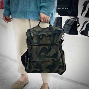 Mochila de mochila de grife de grife camuflagem de mochila à prova d'água unissex nylon viagens feminina 2023 designer ombro masculino handbagbackbackpackstylishhandbagsstore