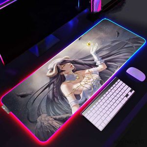 Mouse Pads Wrist Overlord Gaming Gaming Mousepad Mouse Pad Anime Mats Teclar