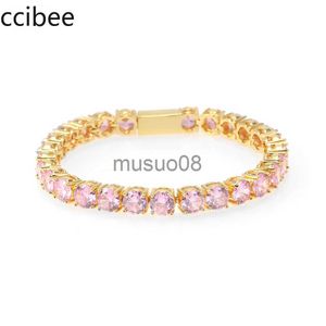 Bangle New Hand Jewelry Gold-Plated Copper 18cm Zircon Women's Armband American Mexican Creative Armband Trend J230819