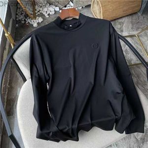 Men's Sweaters Man Sweaters High Neck Shirt Hoodie Jumpers Long Sleeve Tops With Embroidery Turtleneck Z230819