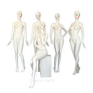 Postura della moda Modella femminile Full Body Female Mannequin Fibrass personalizzata