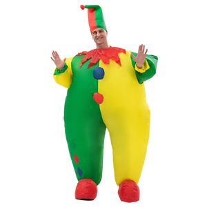 Nadmuchiwane Halloween Circus Cirlon Cartoon Charakter Mascot Costume Reklama dla dorosłych sukienka impreza zwierzęta karnawałowa zabawka