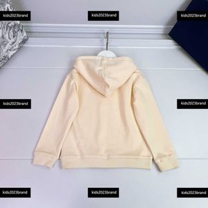 Baby Clothies Hoodies barn designer kläder tröjor nya ankomst klassisk brev randtryck storlek 80-160 cm gratis frakt mar21