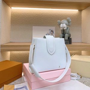 women cross body bags pink designer bags leather brand crossbody bag Wide Strap Shoulder Purse Luxurys Handbags White Totes 230817