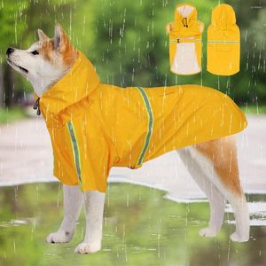 Odzież dla psa Peta Rain Pet Poncho Night Refleksyjna odpowiednia zarówno dla dużych, jak i małych psów deszczowa wodoodporna kurtka mody ubrania szczeniaka