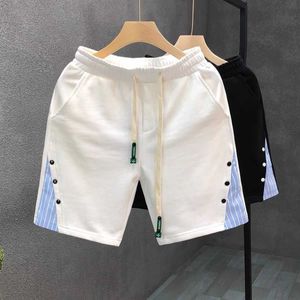 Högkvalitativ sömnad Casual Shorts för herrsport High-End Five Piece Pants Summer Fashion Outerkläder Halvlängd