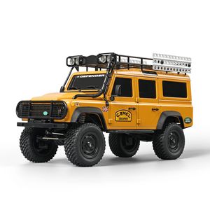 Diecast Model MN111 D90 D110 Комплект Версия 1 18 4WD CAR CAR Toys 180 Моторный светодиодный светодиодные оси портал оси алюминиевый корпус Дистанционное управление 230818