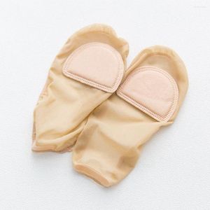 Женские носки тонкие не скользящие носки ice Silk Silk Low Top Summer Ultra-Thin Invisible Slippers