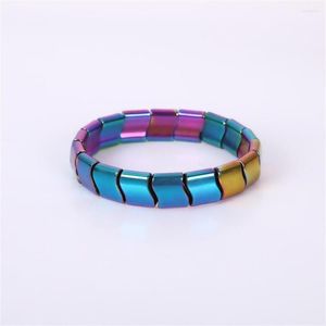 Strand Unique S Style Beads Elastic Magnetic Bracelets Weight Loss Energy Magnets Slimming Bangle Jewelry Therapy Bracelet Healthcare