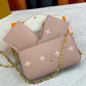Kobiet designerski torby na ramię Crossbody łańcuchy portfela Moneta torebki torebki Kobiety skórzane portfele jedno ramię w szanowaniu Portfel Długie karty torebki uchwyt