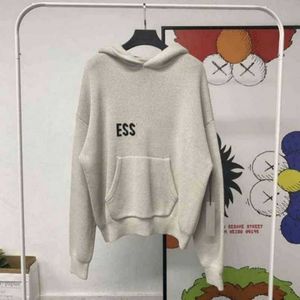 23SS Designer Hoodie Essentialsweatshirts Sighion per uomini e donne Fede essenziali con cappuccio casual con cappuccio a maglia