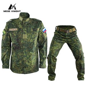 メンズトラックスーツMege Russion Military Unitary Russian Camouflage Tactical Equipment Men Men Outdoor Winter Working Army Visikov 230818