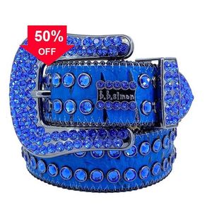 22023 Мужчины Женщины BB Simon Belt Luxury Designer Belt Retro Retro Buckle Rists 20 Color Crysd