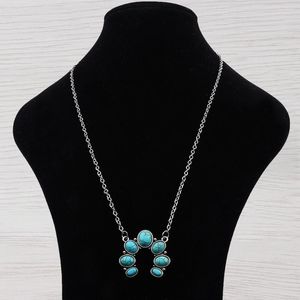 Colares pendentes Boho Turquoise Stone Connector Colar de Collo de Jóias Ligante Liga de Jóia Ligante Lagenlook 20 