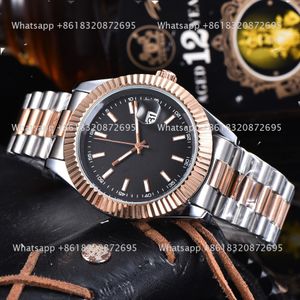 Moda Full Brand Wrist Watches Men Male Casual Sport Style com logotipo de luxo Banda de metal de aço sólido Clock Ro 212