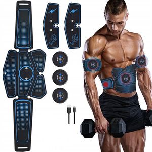 ABS Abdominal Muscle Trainer Electric Press Stimulator Slimming Fitness EMS träningsmaskin Hem Gym Fitness Equipment Training319o