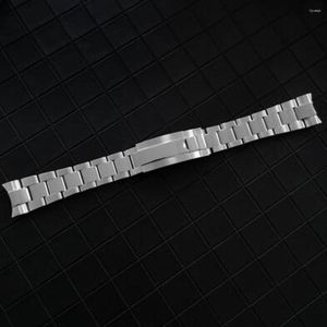 Watch Bands 20MM Stainless Steel Medium Light/Five Beads Strap Watchbands For 39MM Oyster Perpetual Case