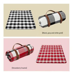 Mat 200*200cm Outdoor Thick Picnic Blanket Folding Camping Mat Outdoor Beach Lightweight Sleepping Mat Portable Cover Bedding