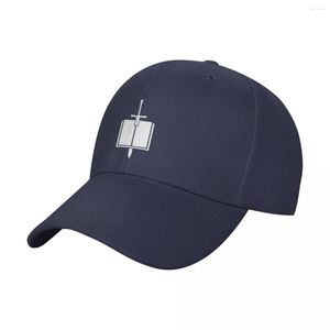 Ball Caps Grey Knights - Bianco sul berretto da baseball nero alpinista militare donna maschile