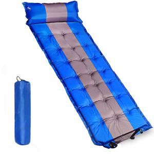 Mat Desert Fox Självblåsande Sovmadrass Lätt Sleeping Air Pad Waterproof Camping Mat med luftkudde 183*62*4,5 cm