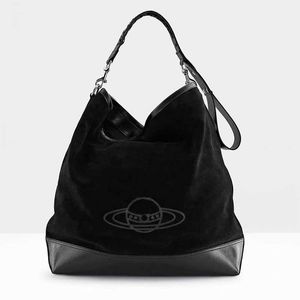 Vivi Western Empress Tote Bag Aunder/Winter замша сумка Wanderer Bealder Beald Bag Сумка кожаная сумка с большой емкостью 230815