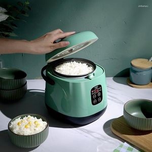 1.2L MINI Electric Cooker Opertic Automatic Home Bething for 1-2 People Cookers with Steamer