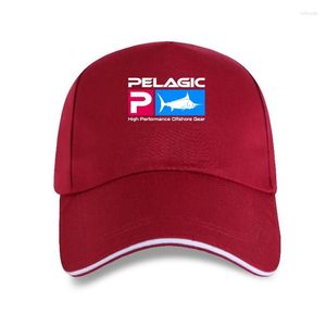 Zapniki kulkowe pelagic rybak na mocy Baseball Cap Graphic Black Kolor Rozmiar S M L XL 2xl Bawełniane topy hurtowe