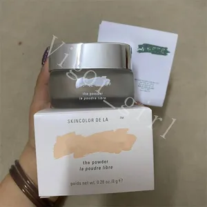 Märke la ansiktspulver för kvinnor ansikte smink lös pulver skincolor pulverna la poudre libre 8g tjej ansikte kosmetika långvarig oljekontroll makeup dropshipping