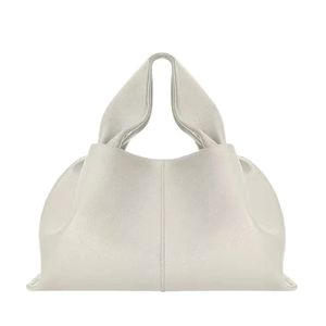 Women designer French light luxury women's handbag cloud bag genuine leather cross-body handbag dumpling bag ladies handbag 32cm