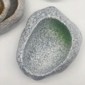 Чаши Японская каменная чаша творческая керамическая посуда лосось сашими сделан персонализированным магазином барбекю Qiancai