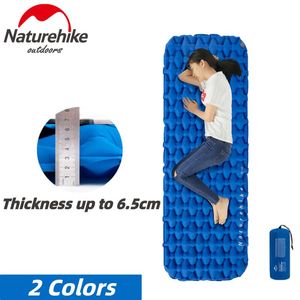 Naturehike esteira de acampamento ao ar livre saco inflável multiferramenta portátil dobrável almofada dormir tenda piquenique colchão ar com travesseiro