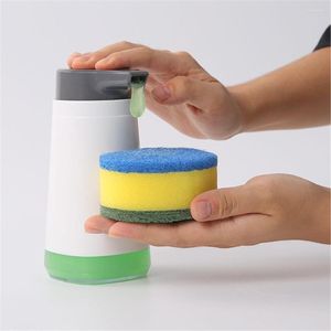Liquid Seifenspender Küche Waschmittel Aufbewahrungsbox Hand Presse Badezimmer Desinfektionsmittel Tragbare Duschgelbehälter für Zuhause