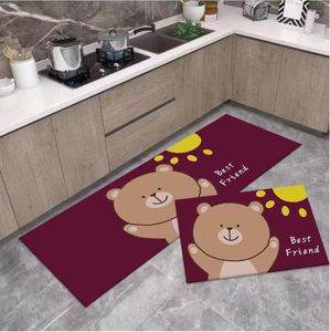 Rug Kitchen floor mat Oil absorbing and non cleaning household carpets Resistant to dirt water uptake wear-resisting Polyester fiber material 20230820A06