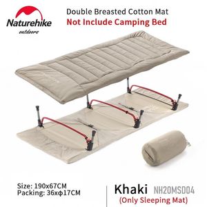 Almofadas Naturehike Nova Cama de Acampamento Algodão Almofada de Dormir Ao Ar Livre Tenda de Acampamento Portátil Dobrável Colchão Tapete de Dormir Mochila