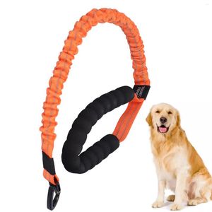 Colarinho de cachorro médio grande trela de tração corda pesada triturada à mão fortes nylon duráveis ​​de nylon trançado as trelas de estimação para cães