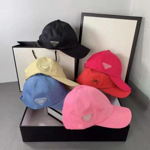 2023 Hot Sale Hot Quality Ball Ball Caps Moda Hats de beisebol masculino Caps esportivo 6 cores Cap para a frente Casquette Designer Ajustável Chapéu de caminhonete ajustável