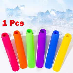 Baking Moulds Accessories Popsicle Mold Silicone Soft Tool 1/6pcs 15 13 3.5cm Creative Easy Release Food Grade