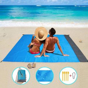 Matte Tragbare Picknick Strand Matte Tasche Decke Wasserdichte Strand Matte Decke Boden Matte Matratze Outdoor Picknick Camping Zelt Matte Xa174a