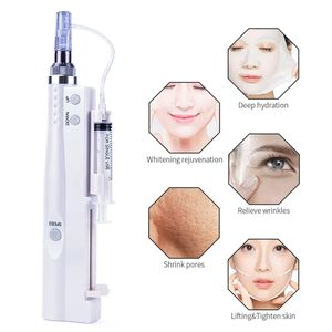 Waterlight automático microneedle mesoterapia meso arma portátil acuum pele elevador rejuvenescimento beleza máquina