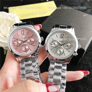 Brand Wrist Watch Women Men Unisex Style Metal Steel Band Quartz With Luxury Logo Clock INV 01